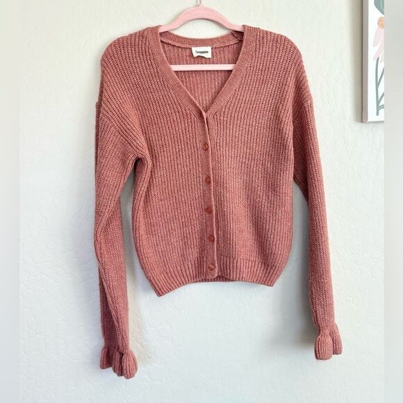 Sweaters - Sinequanone Button Cardigan Lightweight Knit EUC Parisian Chic Layering